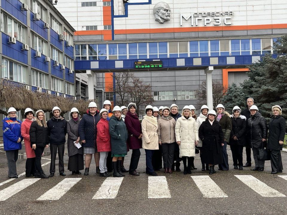 Молдавская ГРЭС приняла участников республиканского методического объединения преподавателей биологии