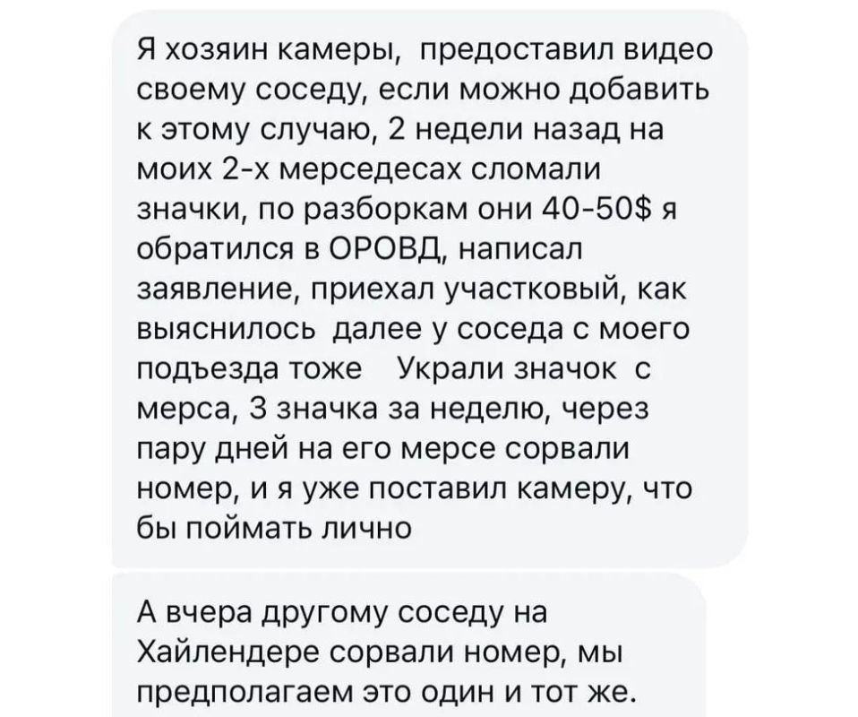 Неизвестный школьник с Балки за две недели испортил 5 машин: сорвал 3 значка с Мерседесов и два номера