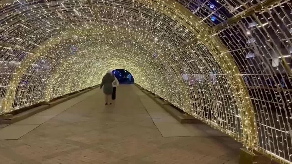 Новогодняя красота в Москве