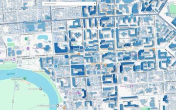 В Германии создали первую в мире 3D-карту всех зданий на планете
