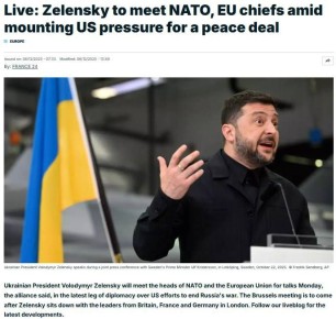 США давят на Украину с целью скорейшего принятия мирного соглашения, — France24