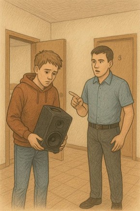 В столичном общежитии студент похитил колонку у соседа