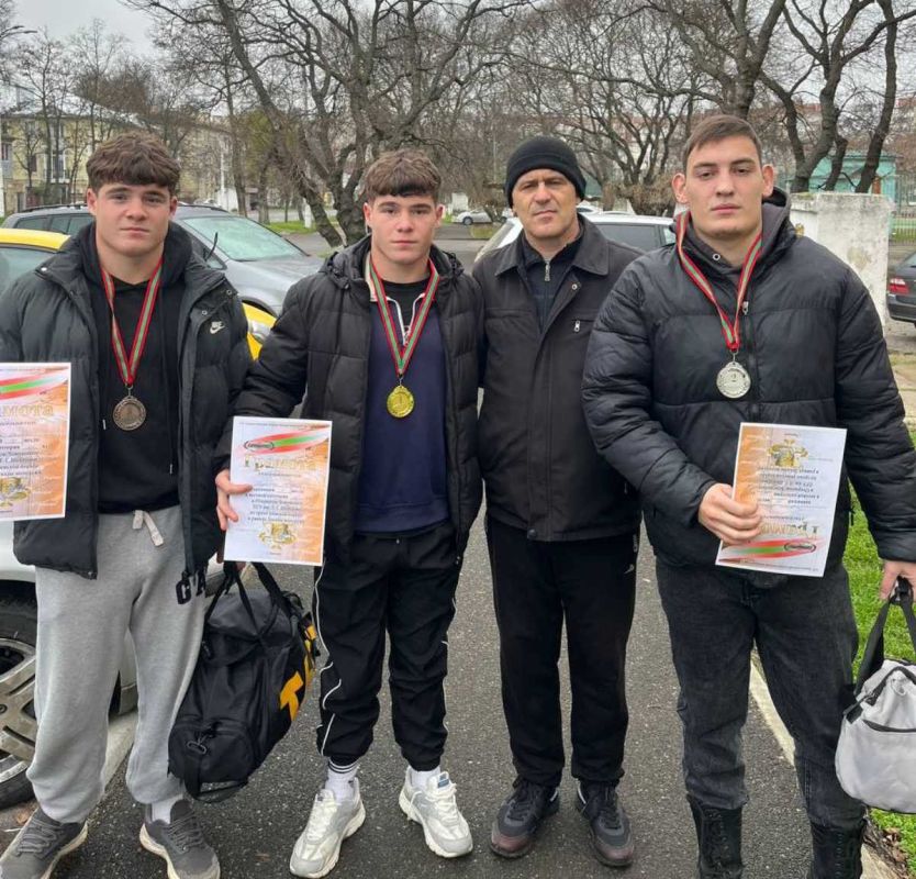 Спортсмены Слободзейской ДЮСШ №1 завоевали призовые места на открытом чемпионате ПГУ по греко-римской борьбе