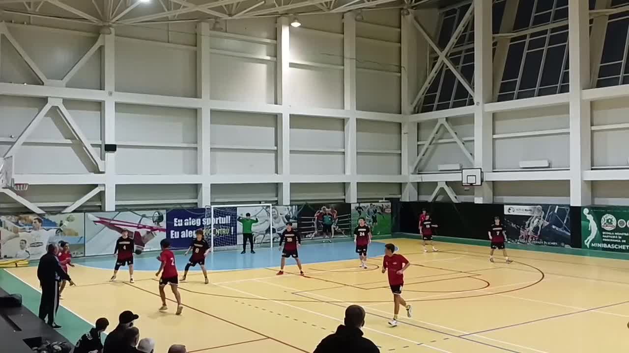 На видео – гандболисты СДЮШОР-1 Тирасполя