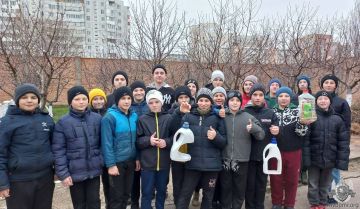 Макаренцы заботятся о птицах