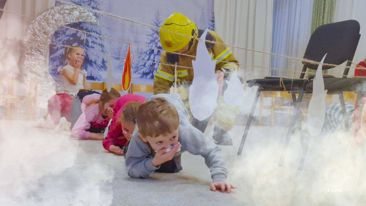 Знают, как себя вести при возгорании Знают, как себя вести при возгорании