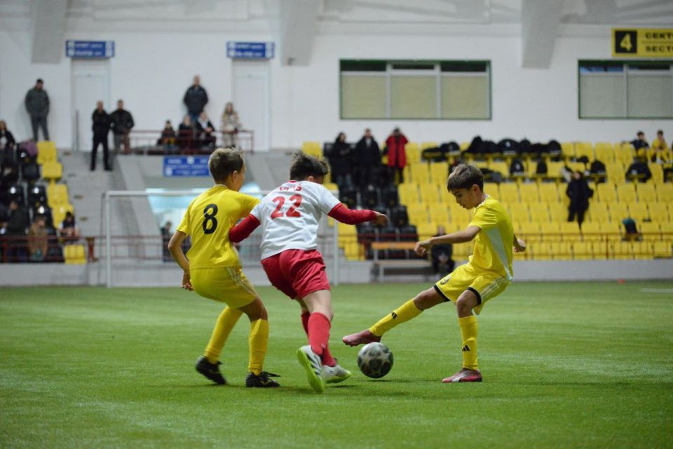 Команда «Шериф-А» U12 завоевала серебро в турнире Sheriff Winter Cup
