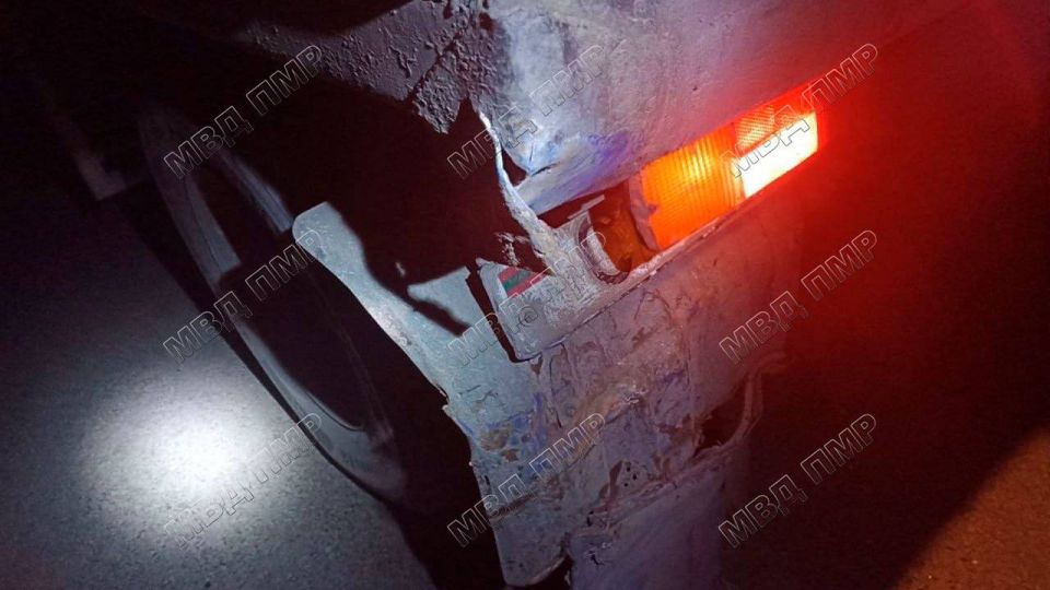 Столкнулся с грузовиком. ДТП произошло ночью 11 декабря на автодороге Тирасполь – Каменка, недалеко от Дубоссар