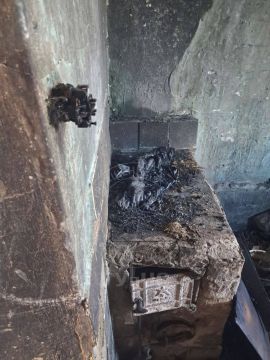 В Григориопольском районе сгорел дом