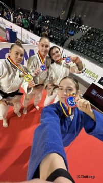 Молодые приднестровские дзюдоисты приняли участие в чемпионате Молдавии среди сеньоров