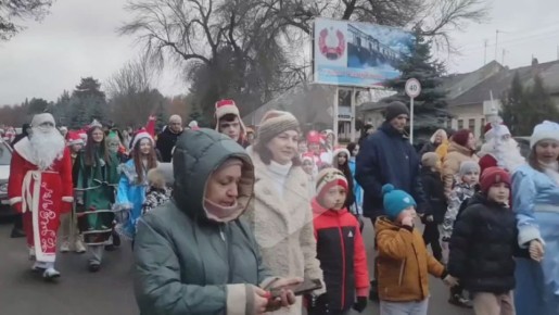 Парад сказочных героев в Дубоссарах