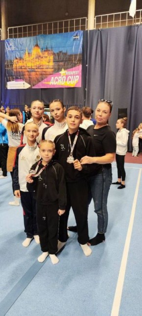 Акробаты из Приднестровья — с медалями международного турнира