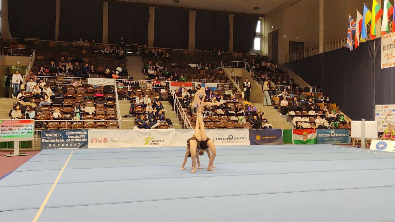 Акробаты из Приднестровья — с медалями международного турнира Акробаты из Приднестровья — с медалями международного турнира