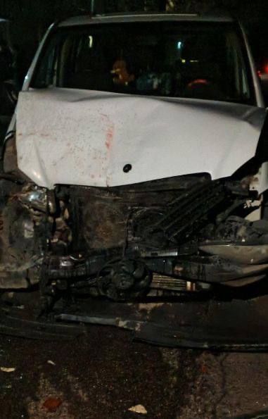 В сетях пишут, пьяный за рулем собрал в гармошку три автомобиля этой ночью в Рыбнице