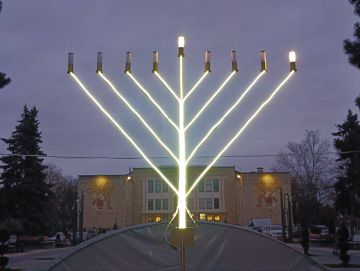 Еврейский праздник свечей в Бендерах