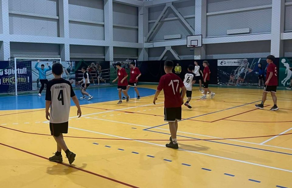 В юношеском чемпионате Молдавии по гандболу –зимние каникулы
