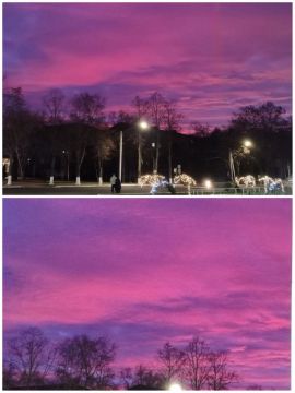 Закат в Каменке