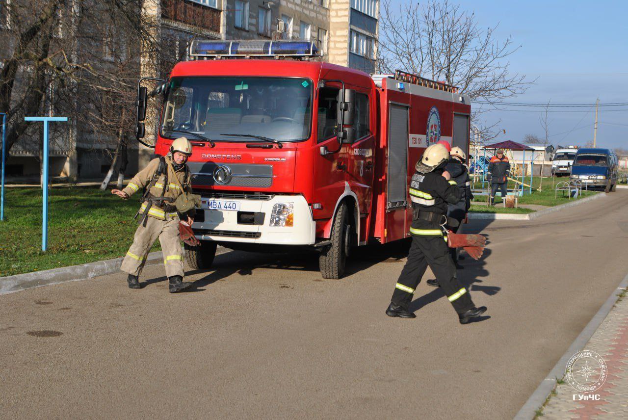 Взрыв бытового газа в многоквартирном доме – легенда учений в Слободзее