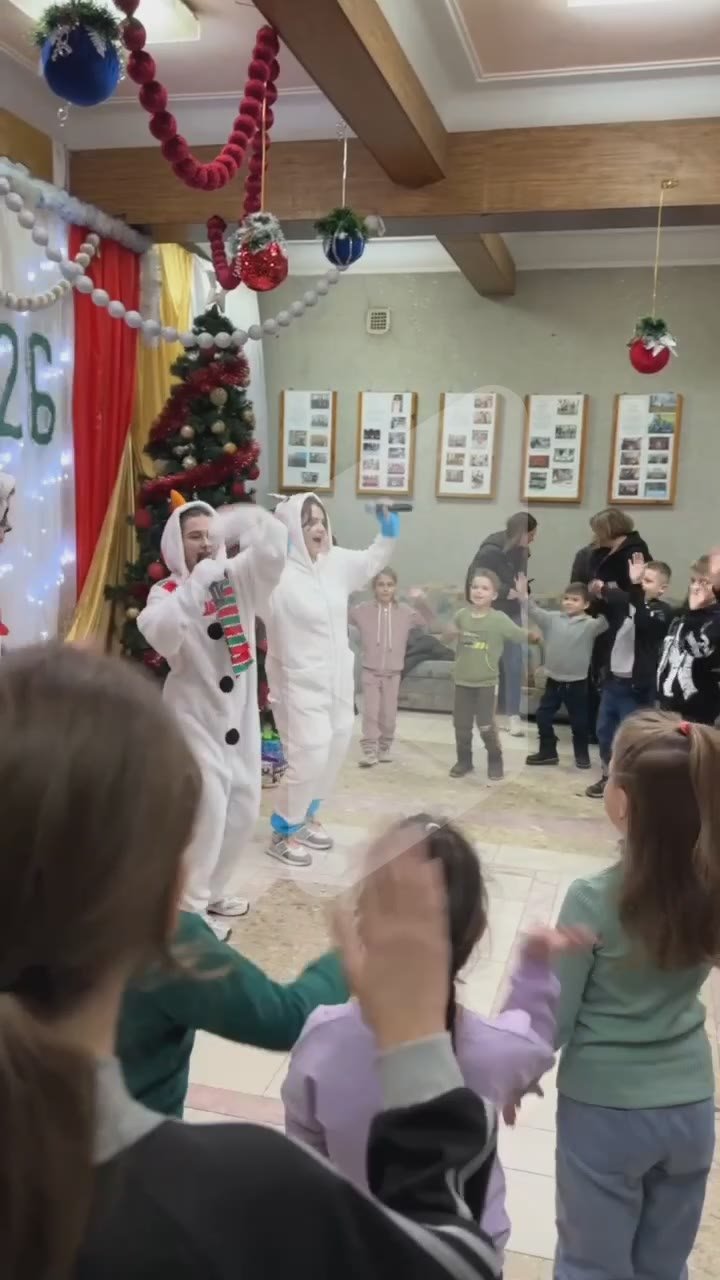 Новогодний праздник в ДК Паркан