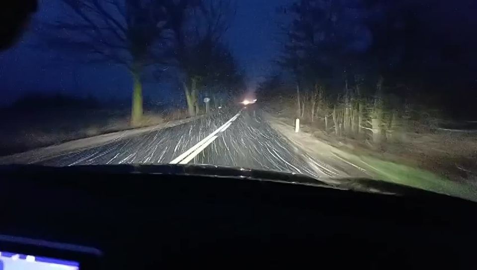 Снег из Румынии едет к нам