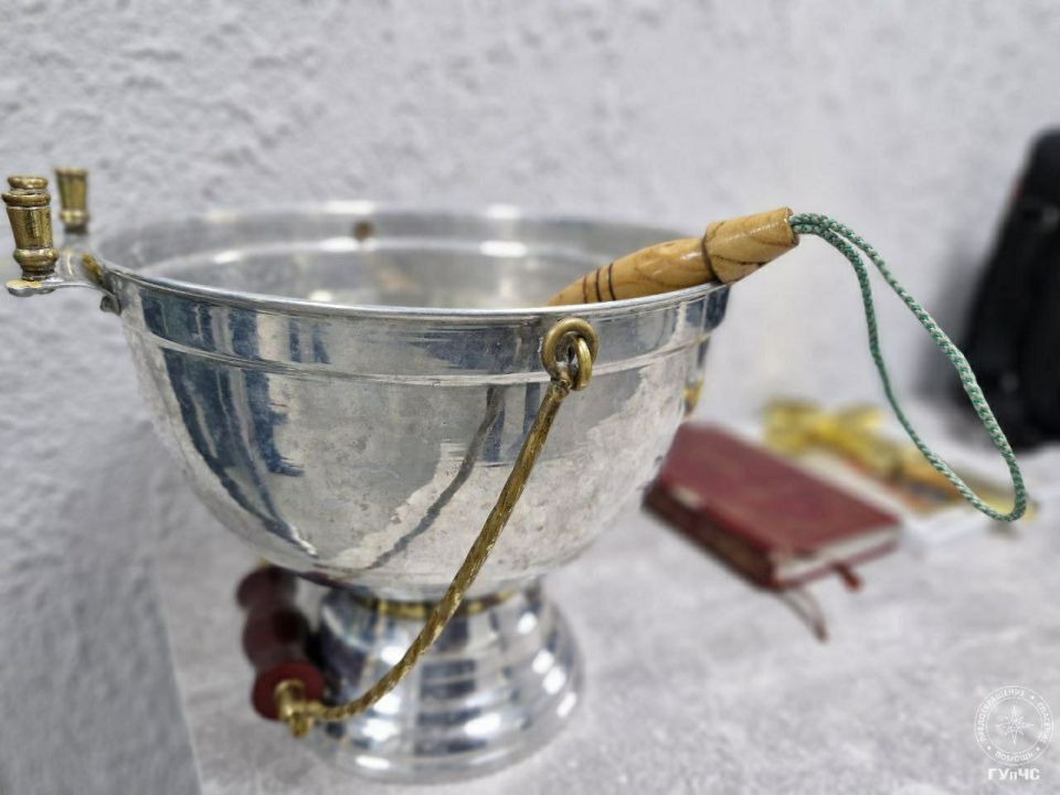 Здание Главного управления по ЧС освятили Здание Главного управления по ЧС освятили