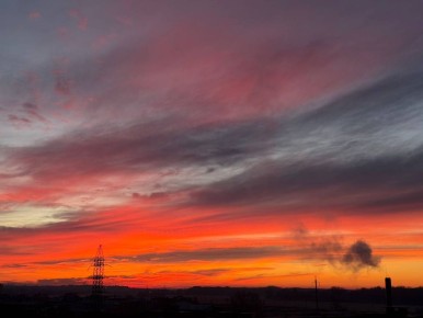 Морозное утро в Тирасполе