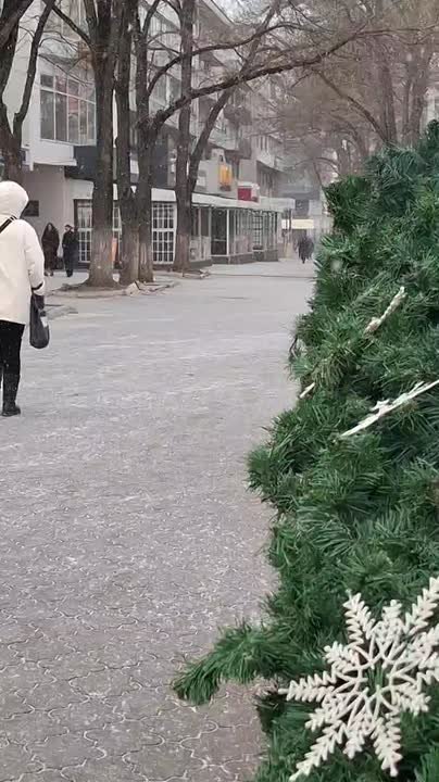 Столицу тоже припорошило