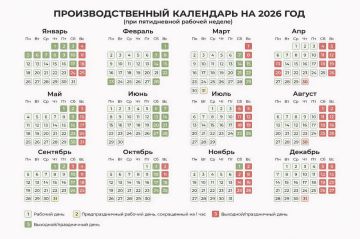 Приднестровцы выйдут на работу 12 января