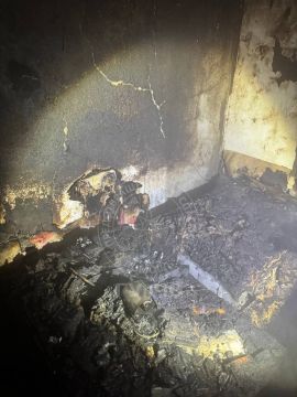 Пожар в частном доме в Парканах полностью уничтожил котельную и повредил бытовую технику в кухне