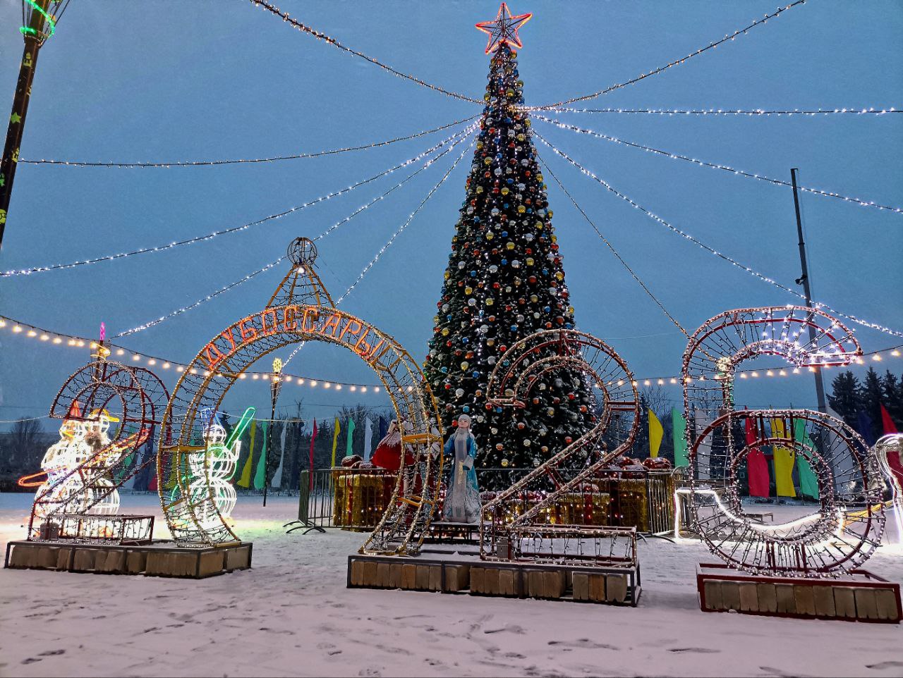 Снежное настроение в Дубоссарах Снежное настроение в Дубоссарах