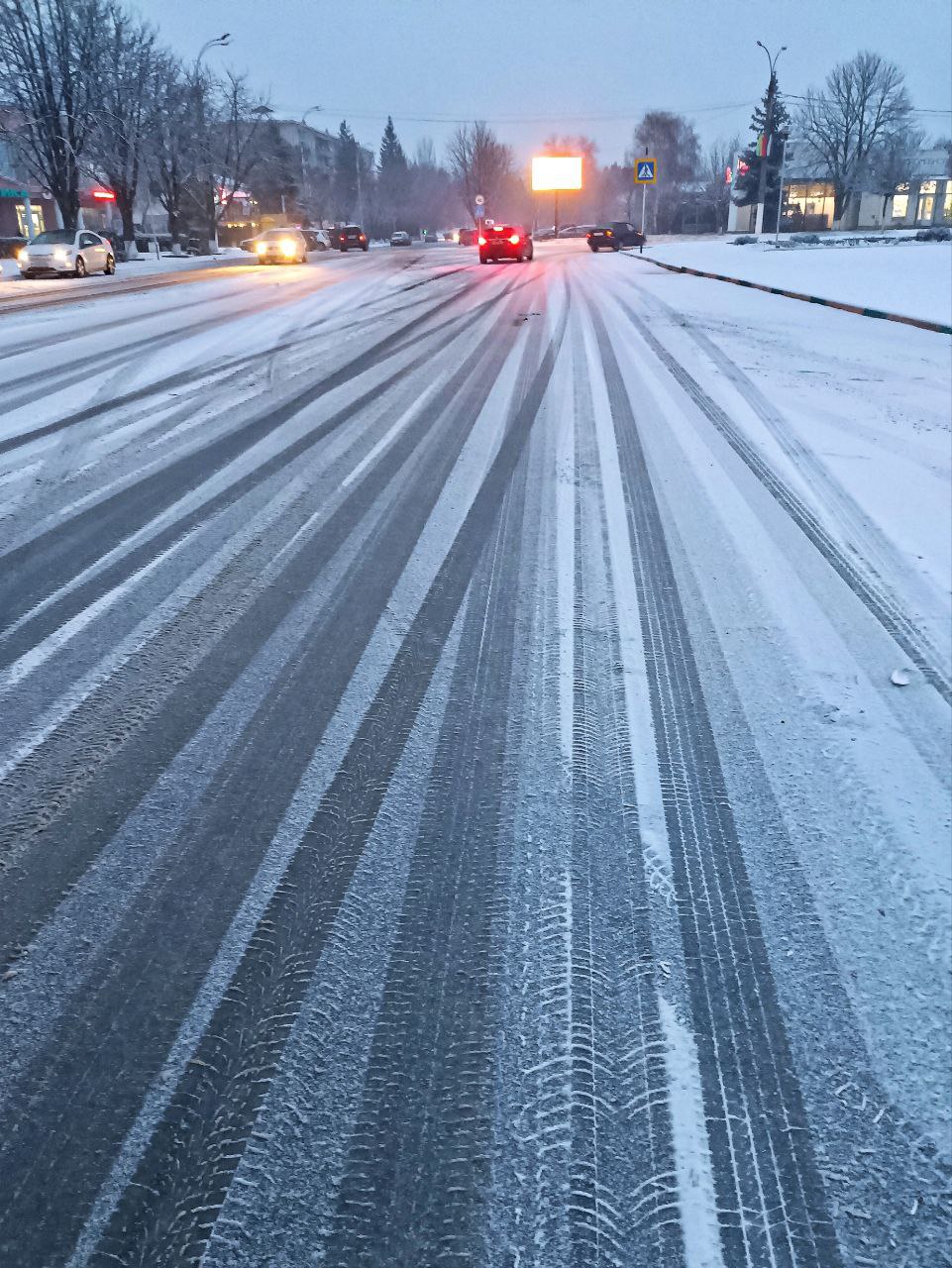 Снежное настроение в Дубоссарах Снежное настроение в Дубоссарах