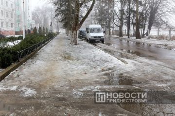 В ночь и утром 7 января в Приднестровье ожидается дождь и мокрый снег, местами туман и гололедица на дорогах, информирует гидрометцентр