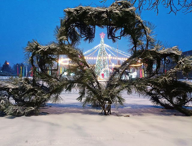 Снежное настроение в Дубоссарах Снежное настроение в Дубоссарах