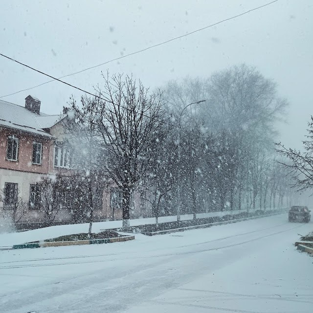 Снежное настроение в Дубоссарах Снежное настроение в Дубоссарах