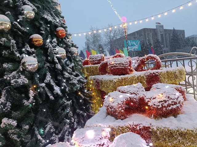 Снежное настроение в Дубоссарах Снежное настроение в Дубоссарах