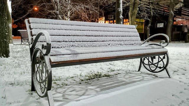 Снежное настроение в Дубоссарах Снежное настроение в Дубоссарах