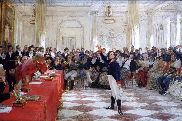 8 января 1815 года в Царском селе, в лицее состоялся первый торжественный публичный экзамен, который воспитанники держали при переходе с первого на второй курс