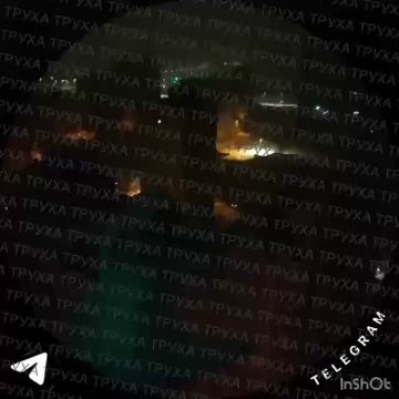 Момент выключения света в Киеве после ракетного попадания по ТЭЦ-6