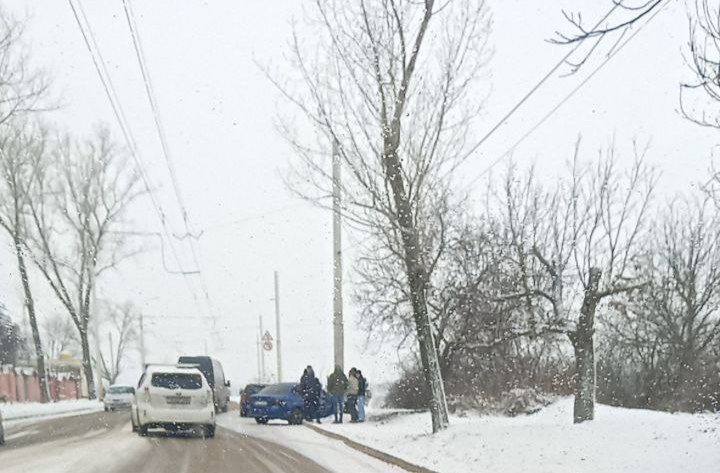 Бендеры. Авария с участием БМВ