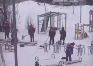 Мигранты из Индии не понимают, как убирать снег, потому что никогда его не видели ранее