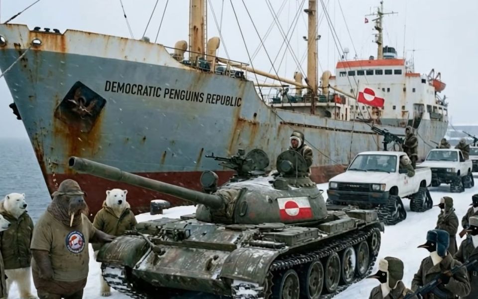 Наконец то нашлась страна, которая готова оказать Гренландии нормальную военную поддержку Наконец то нашлась страна, которая готова оказать Гренландии нормальную военную поддержку