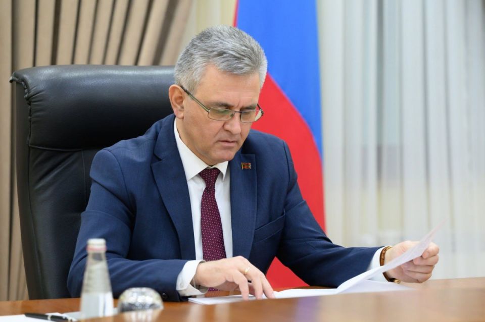 Президент ПМР Вадим Красносельский принял участие в расширенной коллегии Прокуратуры ПМР