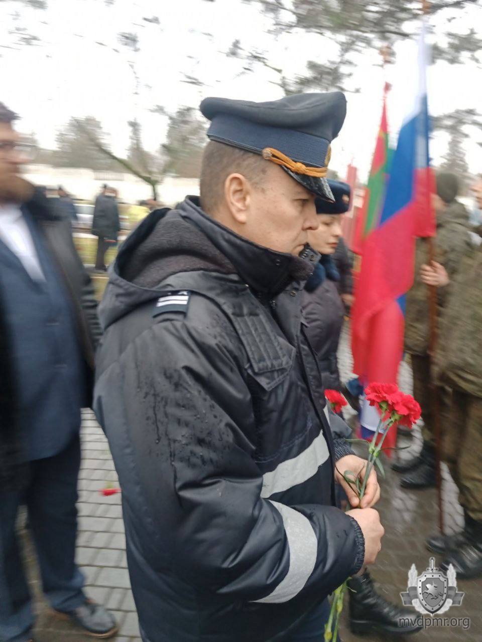 Подвиг погибших. Воинов-интернационалистов вспоминают сегодня в Приднестровье Подвиг погибших. Воинов-интернационалистов вспоминают сегодня в Приднестровье