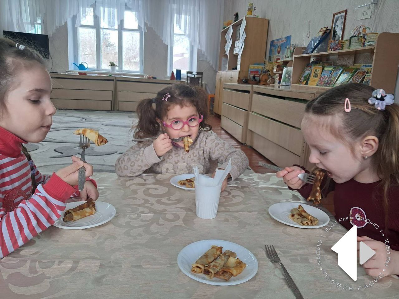 А так отмечают Масленицу малыши в Дубоссарах А так отмечают Масленицу малыши в Дубоссарах