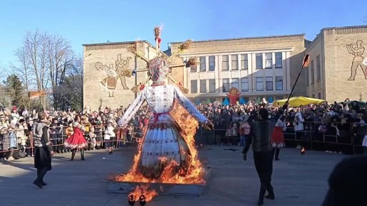 Зрелищное Огненное шоу! Завораживающе!