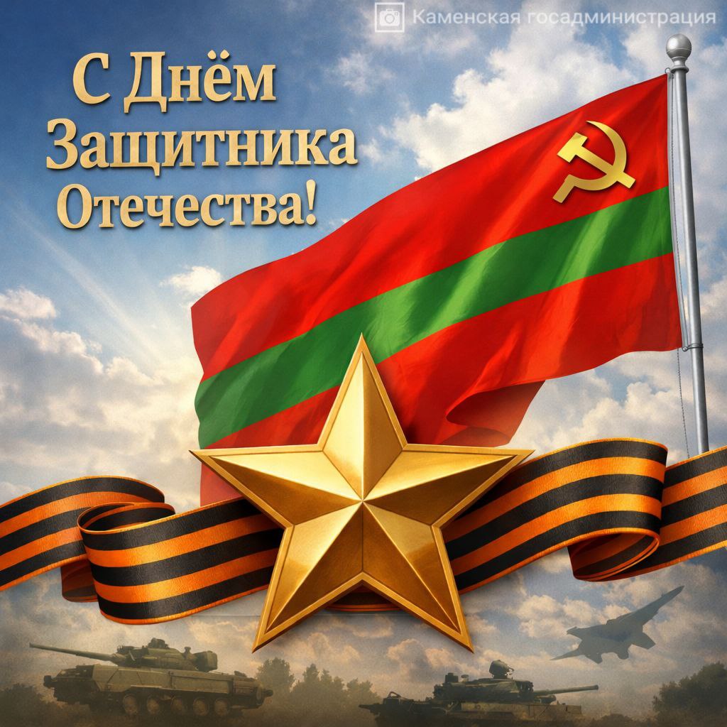 Уважаемые жители Каменского района, примите искренние поздравления с Днём защитника Отечества!