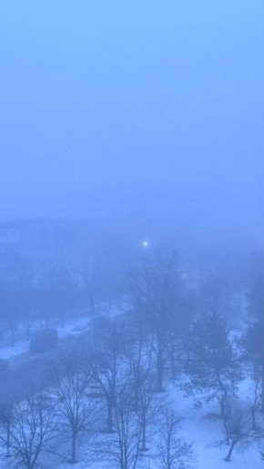 На дорогах республики – гололедица и туман