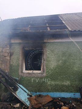 Накануне в Рыбнице загорелся частный дом