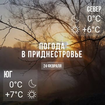 Утром местами туман. Днём – до +7°С