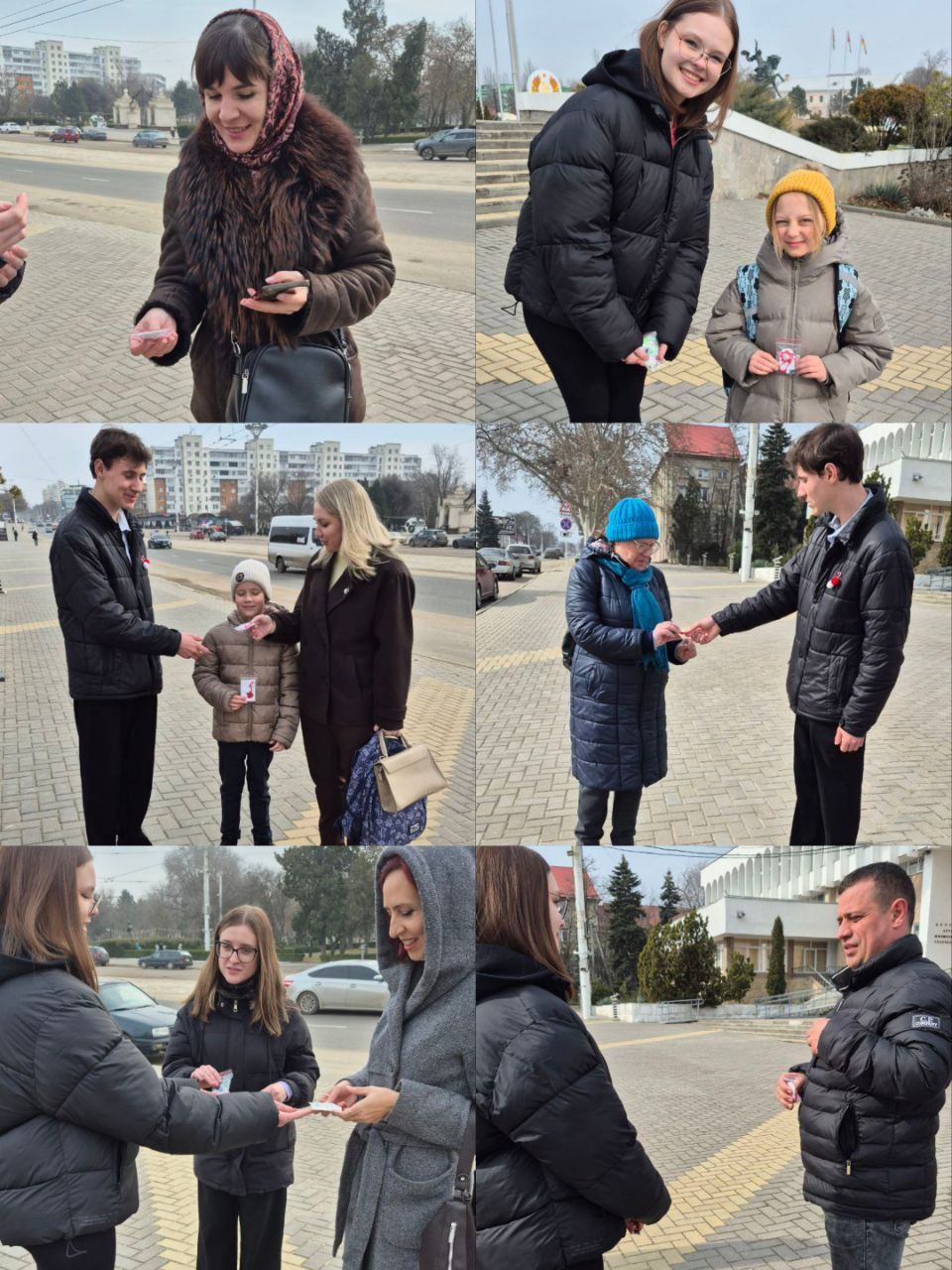 В столице прошла акция «Подари частичку весны»